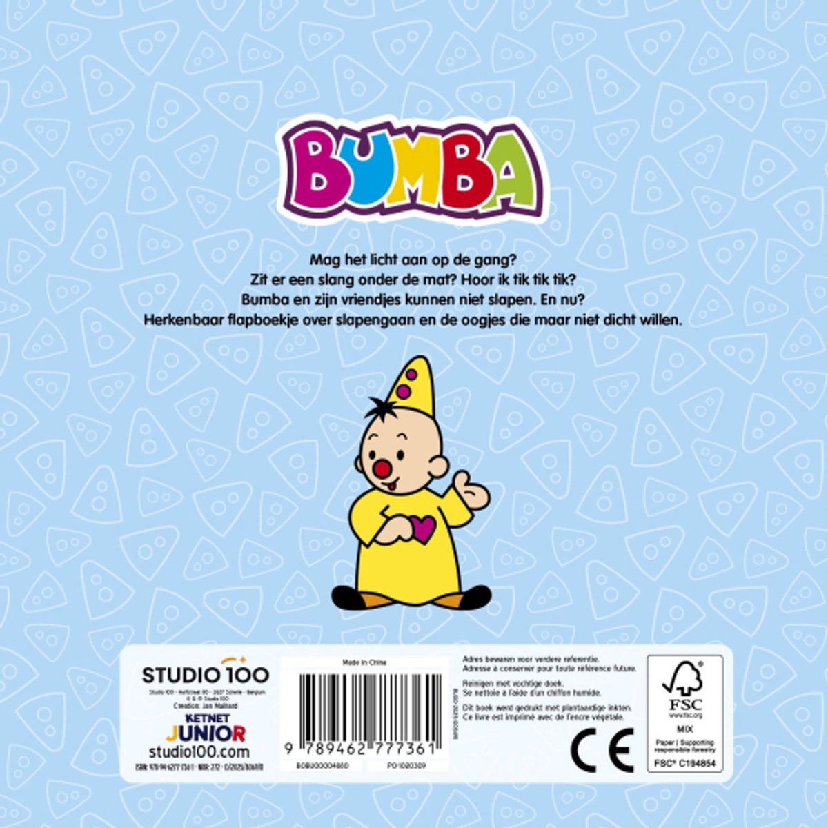 BUMBA Boek - Oogjes dicht