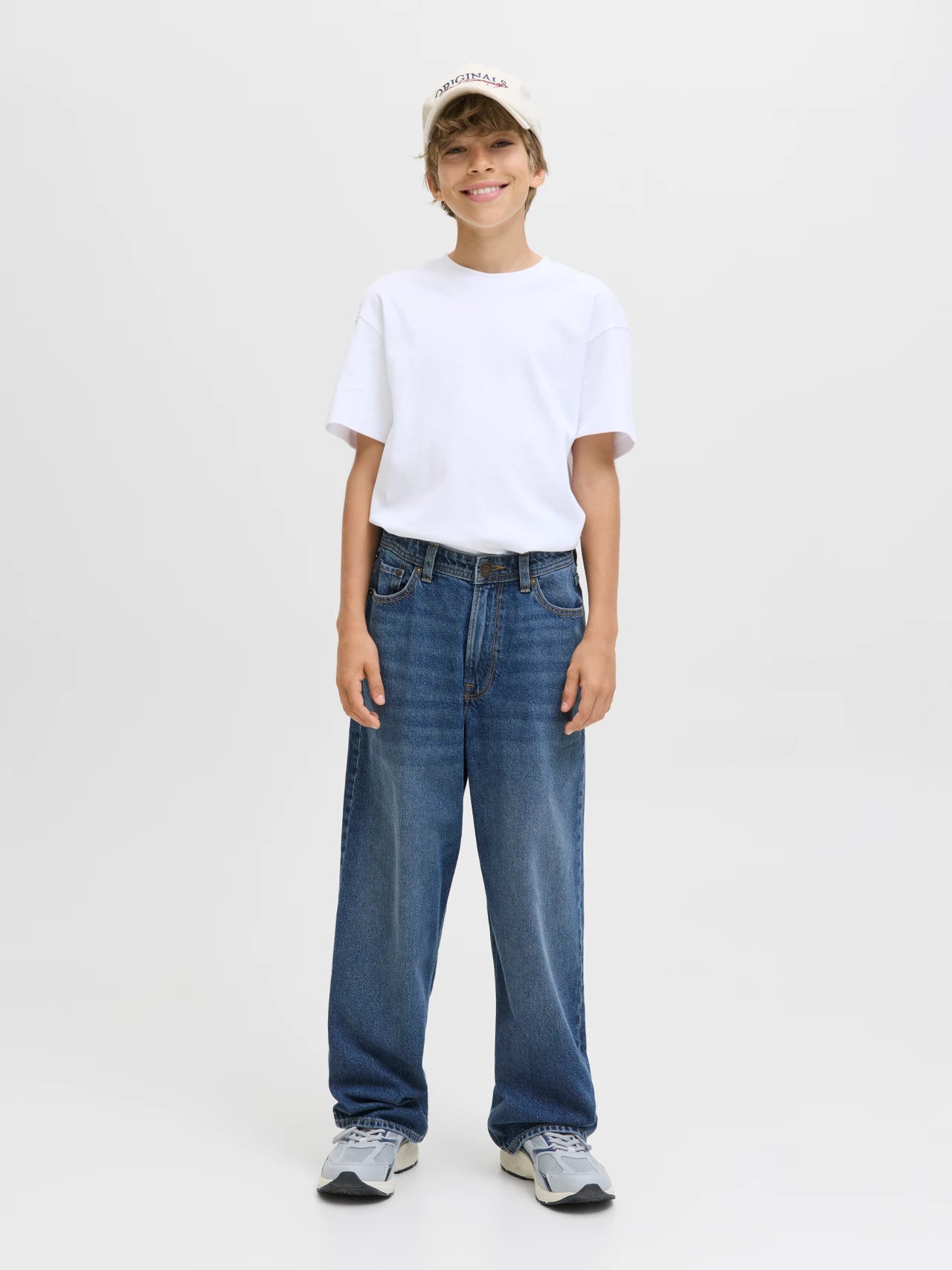 JACK&JONES Jeansbroek JJIRON reg.- blauw - 164