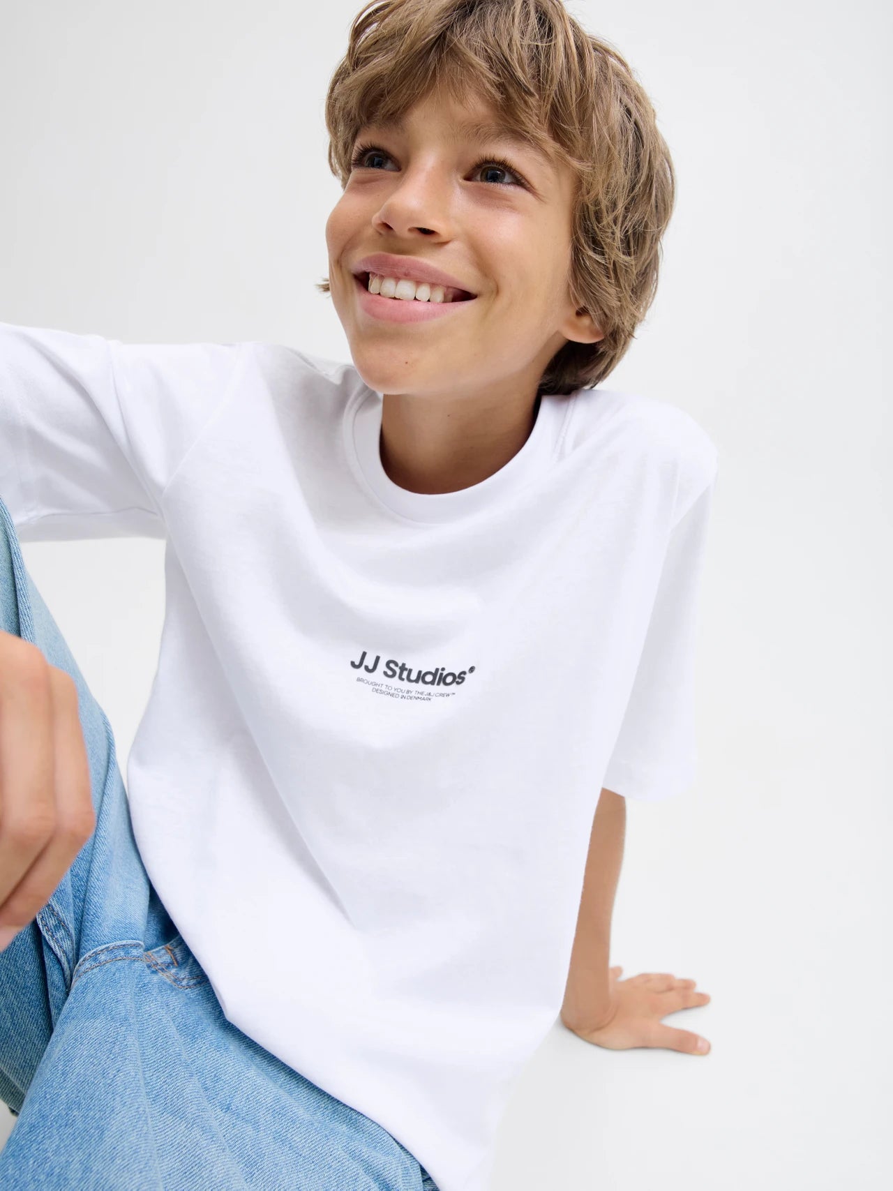 JACK&JONES T-shirt JJESOHO - wit - 128