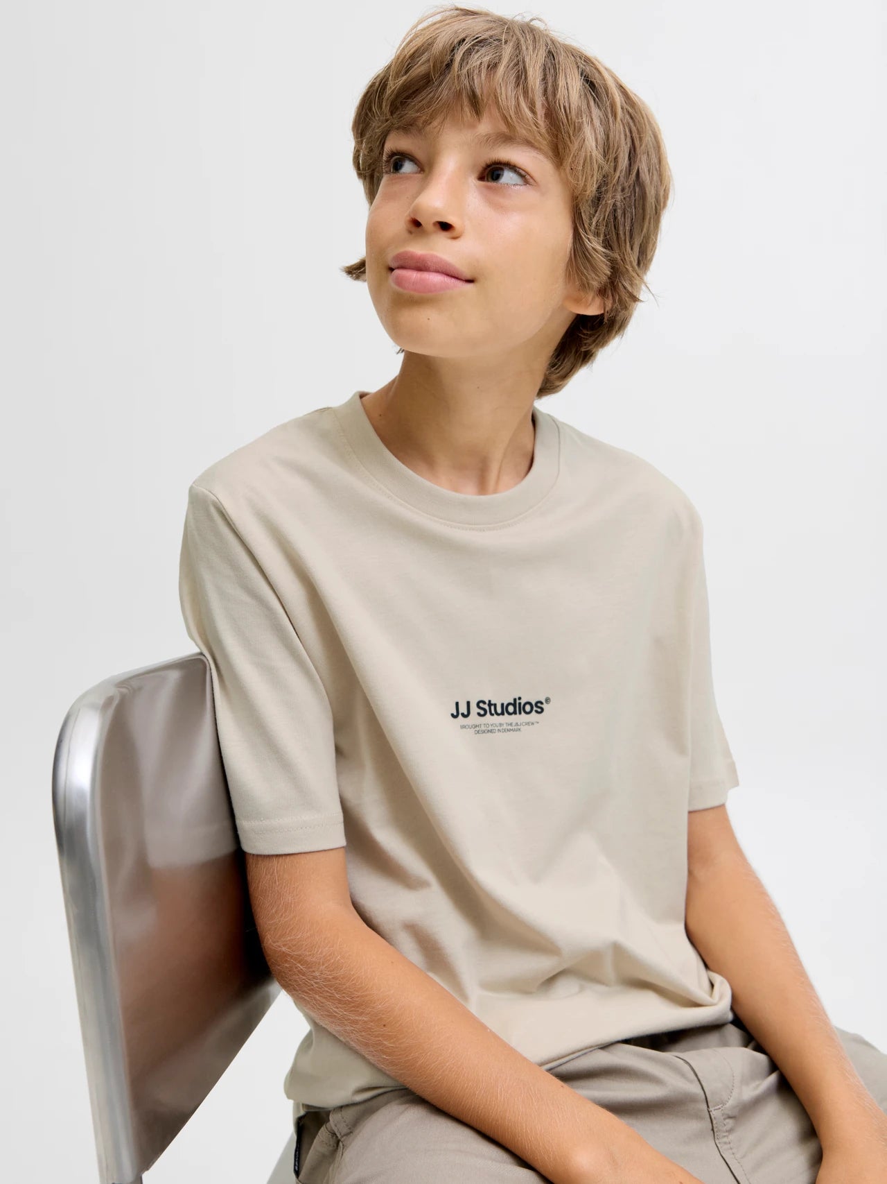 JACK&JONES T-shirt JJESOHO - moonbeam - 128