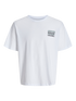 JACK&JONES T-shirt JJWOBLY - wit - 164
