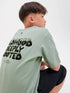 JACK&JONES T-shirt JJWOBLY - iceberg green - 164
