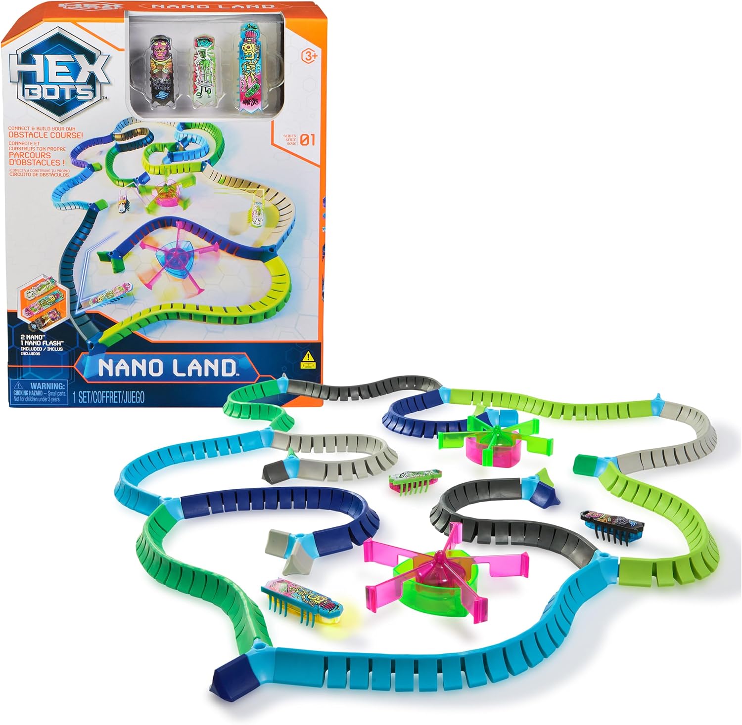 HEXBOTS Nano land playset