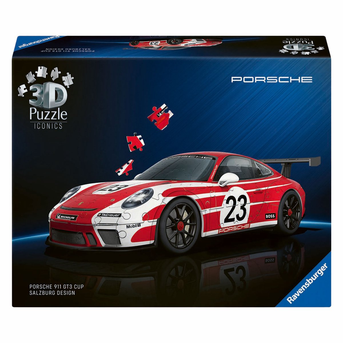 RAVENSBURGER Puzzeln Iconics – Porsche 911 GT3