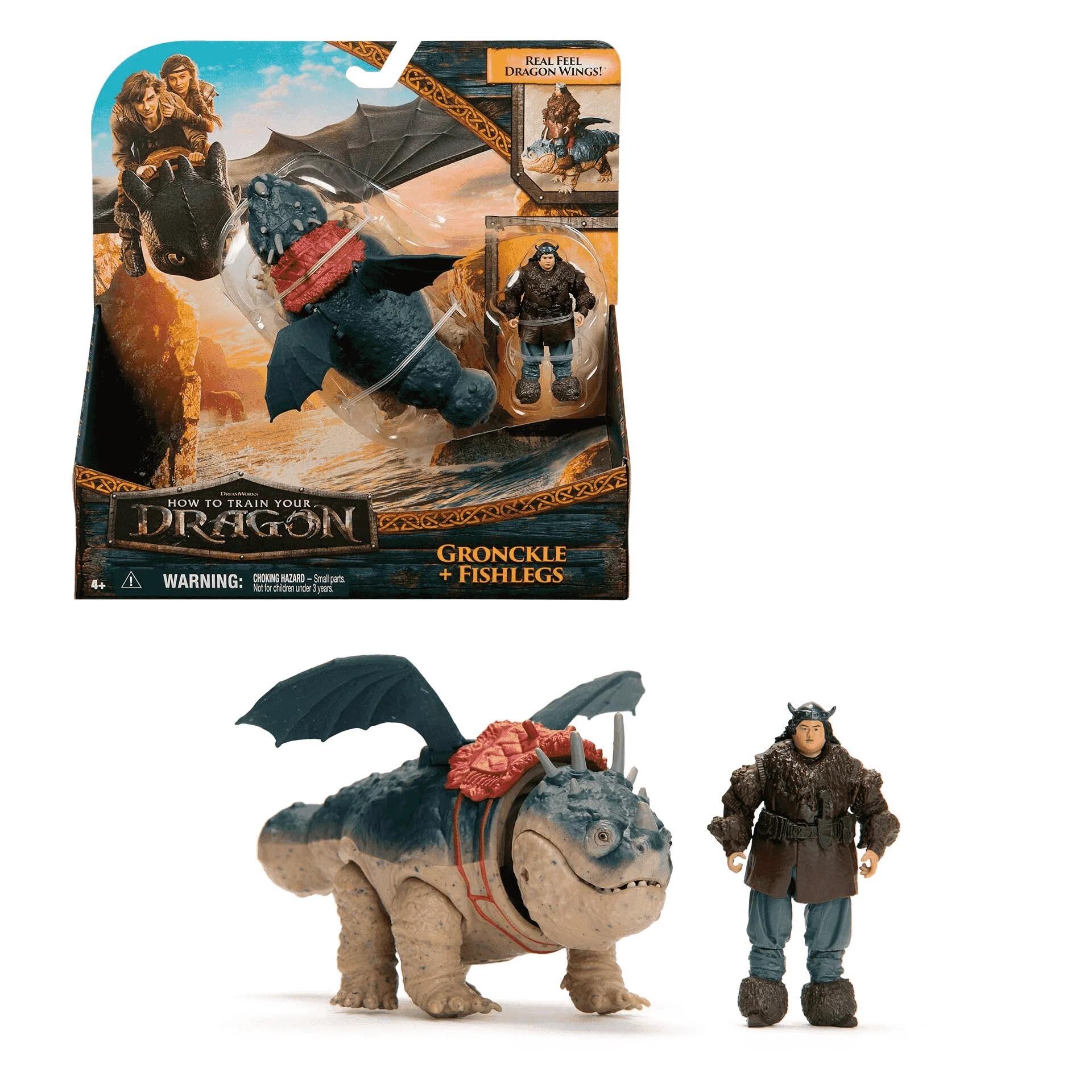 How To Train Your Dragon gronckle and fishlegs