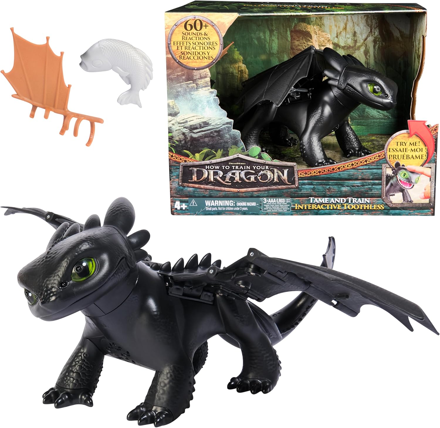 How To Train Your Dragon interactive toothless