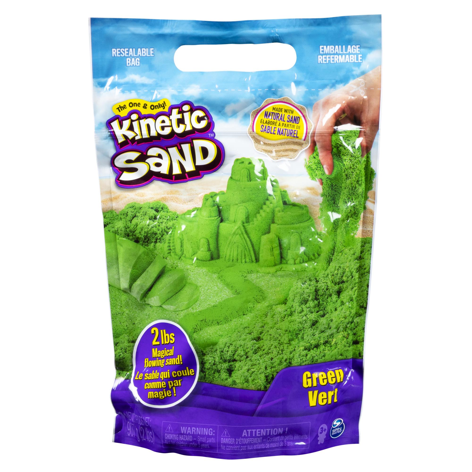KINETIC SAND Colour sand bag green - 907gr