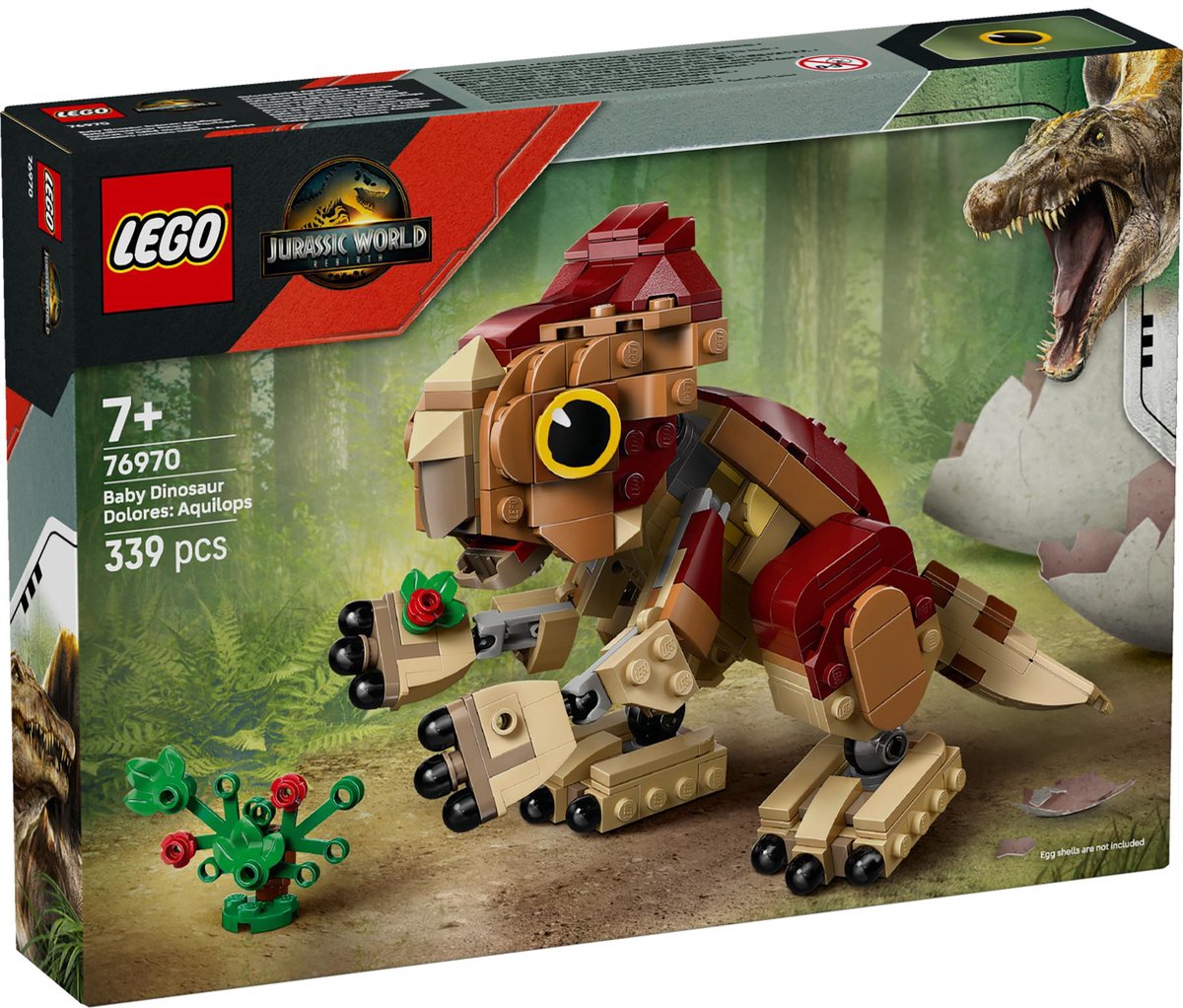 LEGO Jurassic World 76970 babydinosaurus Dolores - aquilops