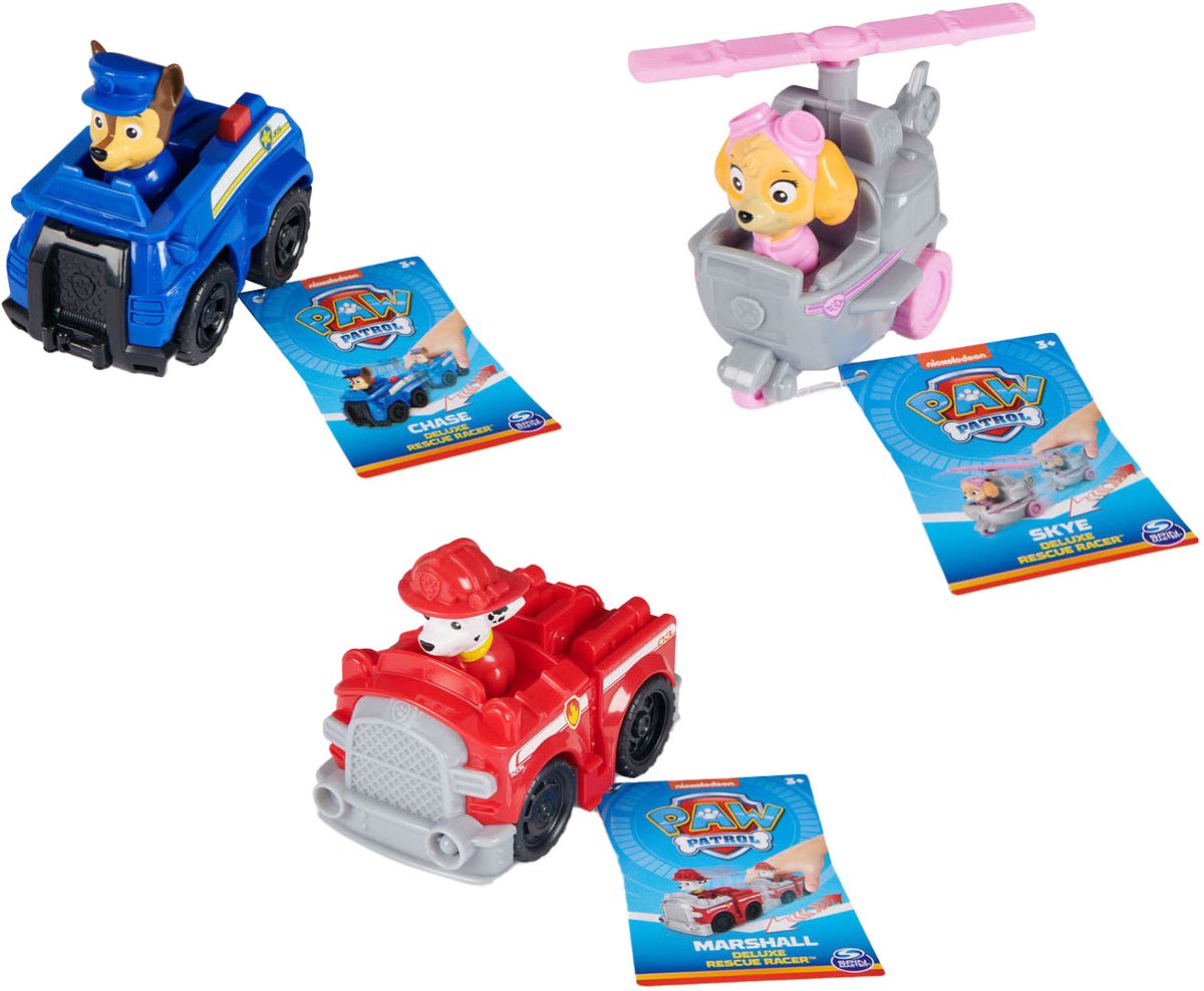 PAW PATROL Rescue racers pull back ass. (prijs per stuk)