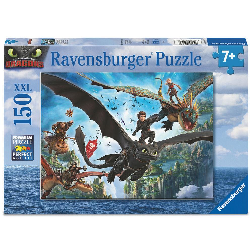 RAVENSBURGER Puzzel - Dragons new movie - 150st.