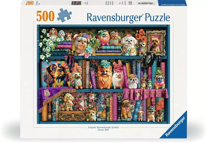 RAVENSBURGER Puzzel - Precious porcelain pups - 500st.