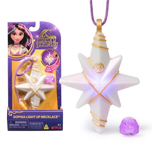 UNICORN ACADEMY Light up ketting en ring