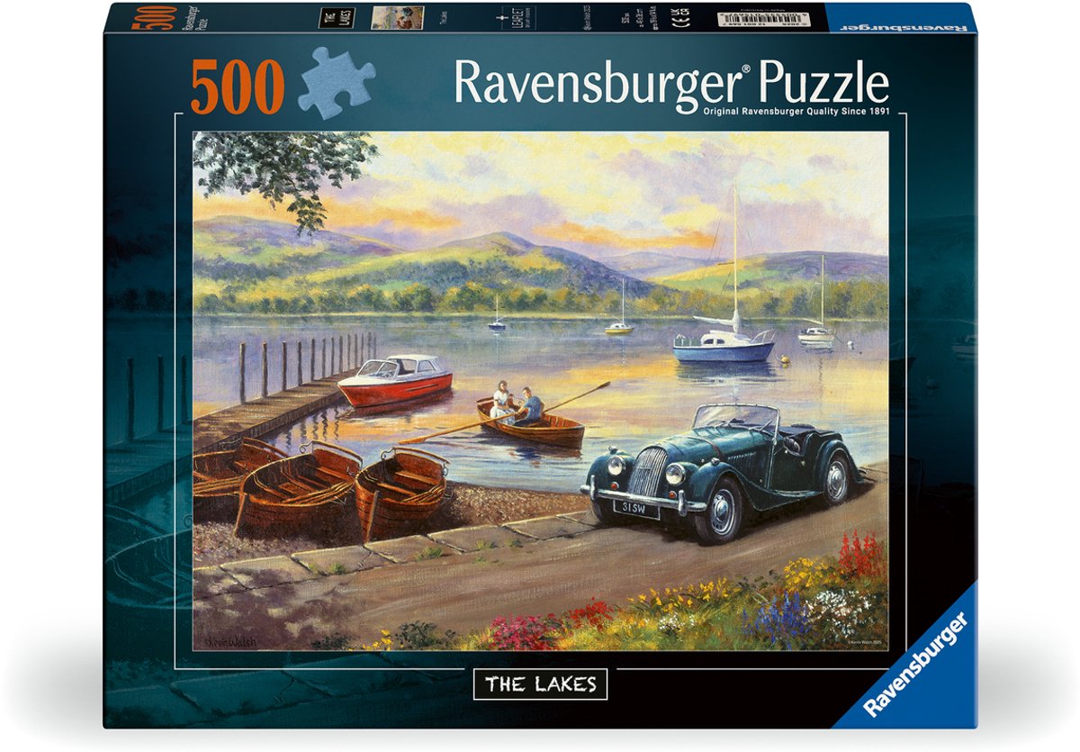 RAVENSBURGER Puzzel - Stop at the lakes - 500st.