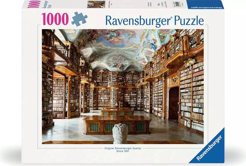 RAVENSBURGER Puzzel - Library at St. Florian - 1000st.