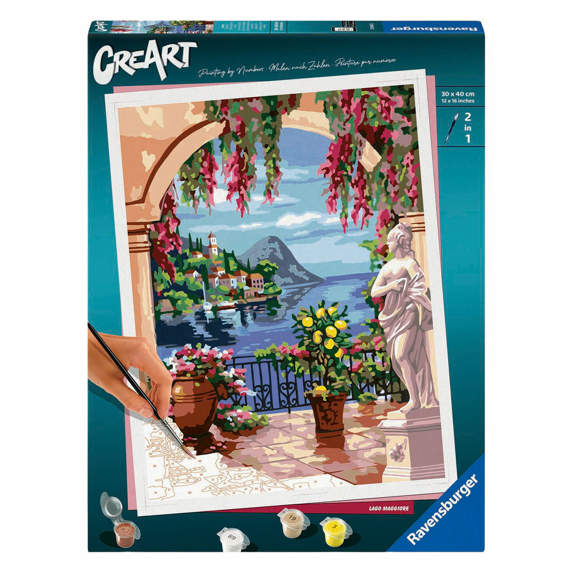 CREART Schilderen - Lago Maggiore
