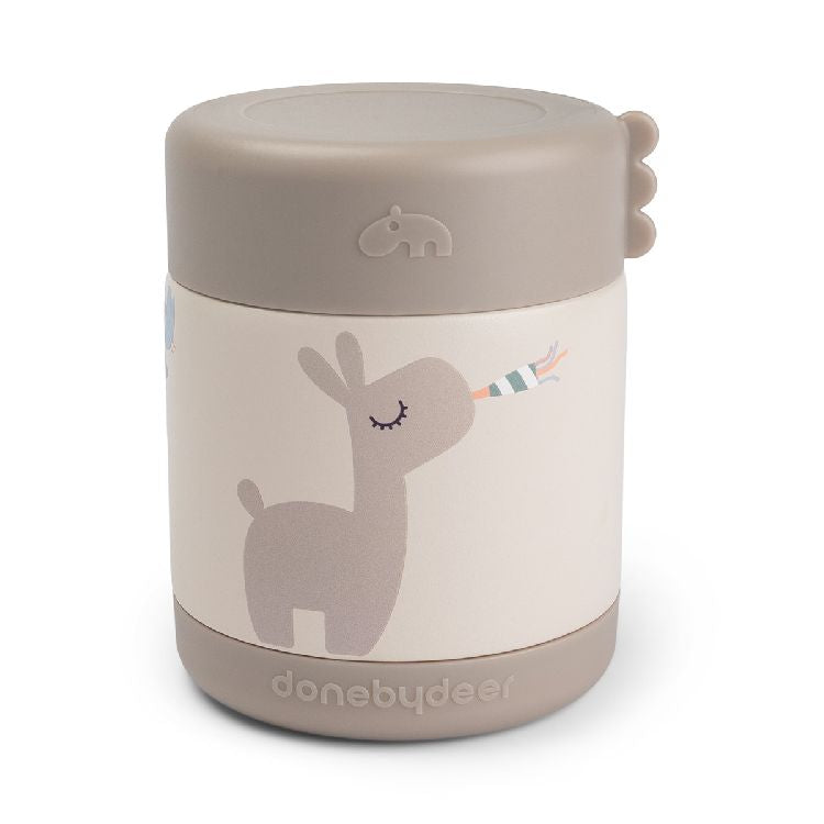 Done By Deer Thermos voedselbeker 300ml - sand