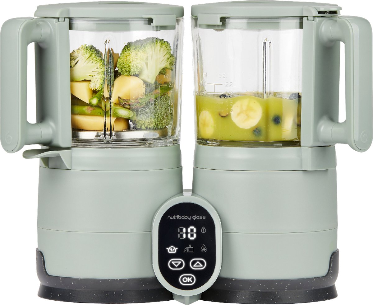 BABYMOOV Nutribaby Stoomkoker - groen