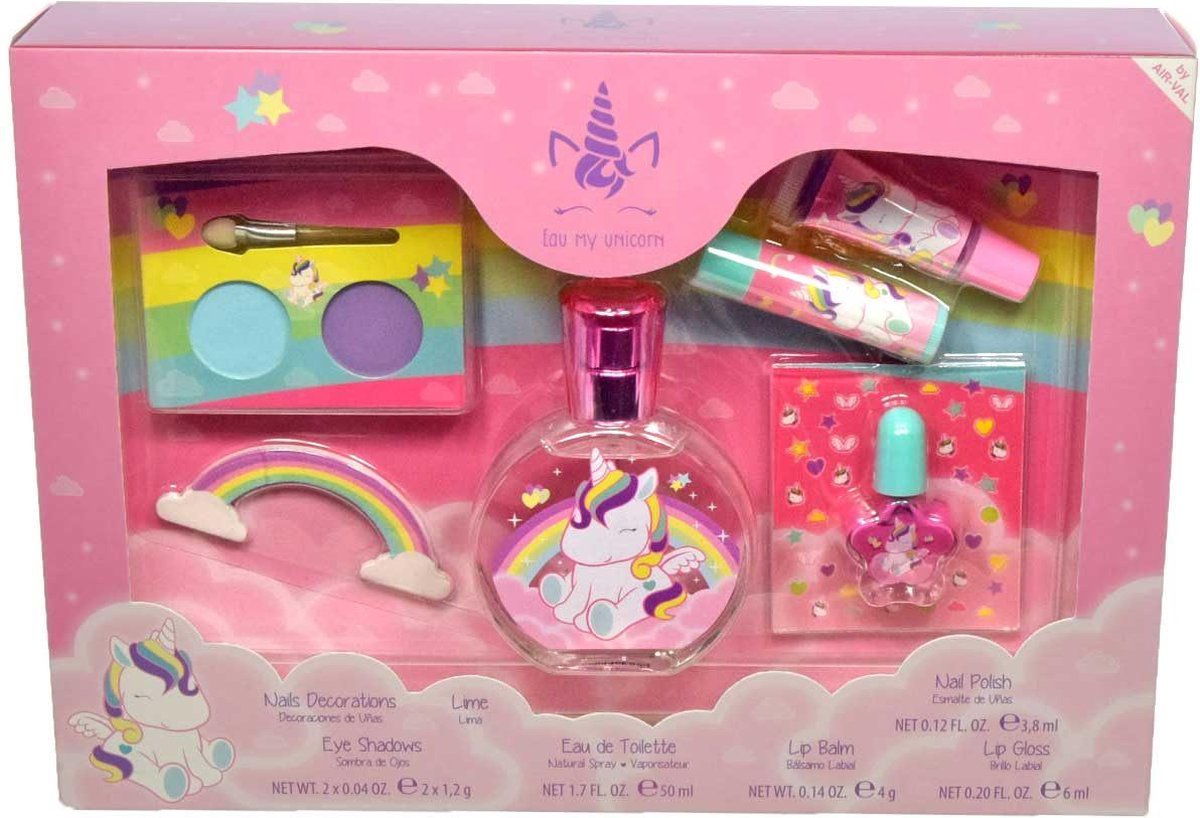 EAU MY UNICORN - Set eau de toilette 50ml + make up kit