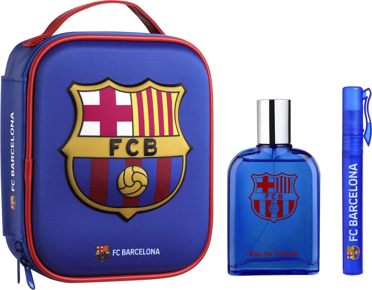 FC BARCELONA - Zip case eau de toilette 100ml + parfum pen 10ml