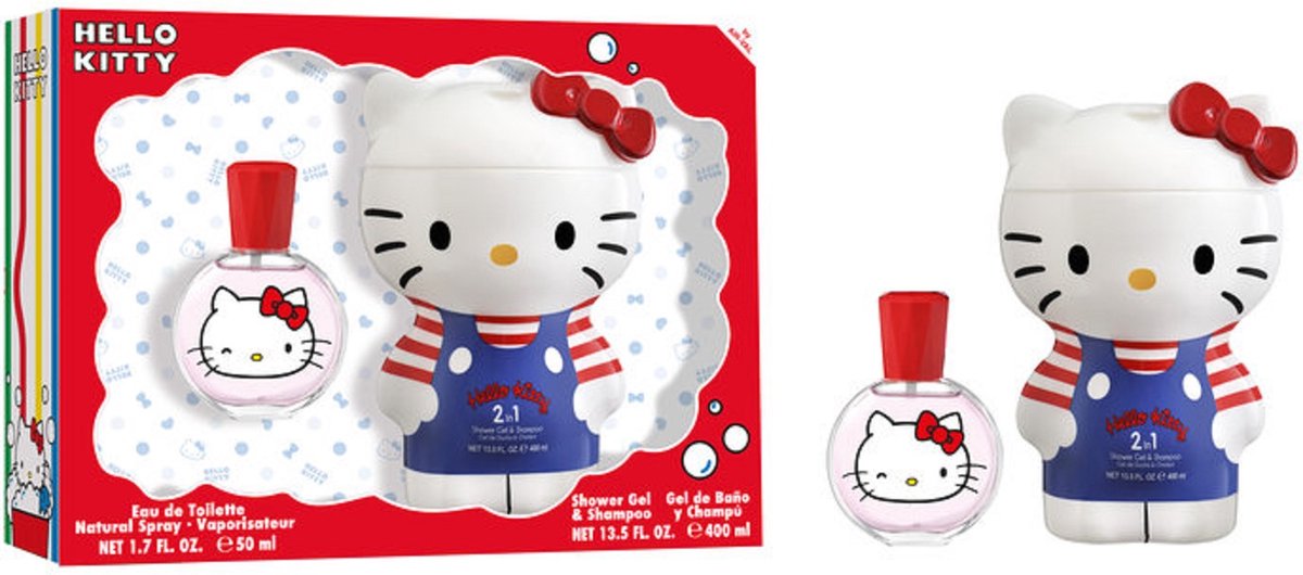 HELLO KITTY - 2D figure douchegel + shampoo 400ml