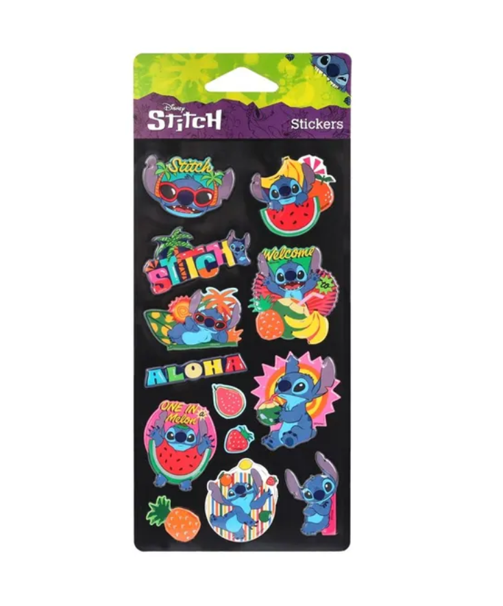 STITCH Hawaii pop-up stickers