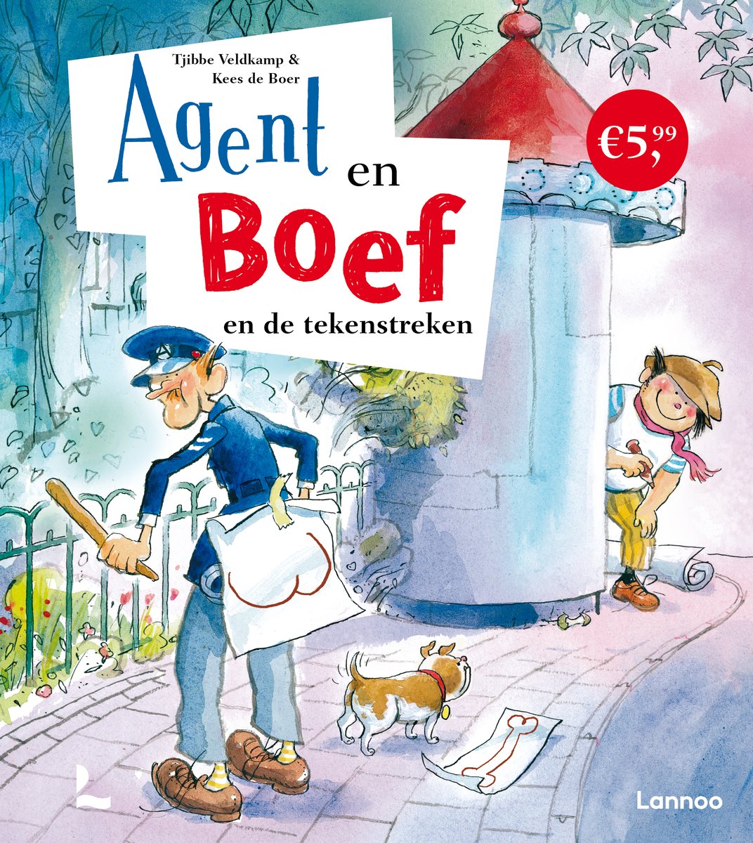 Agent en Boef en de tekenstreken - Tjibbe Veldkamp