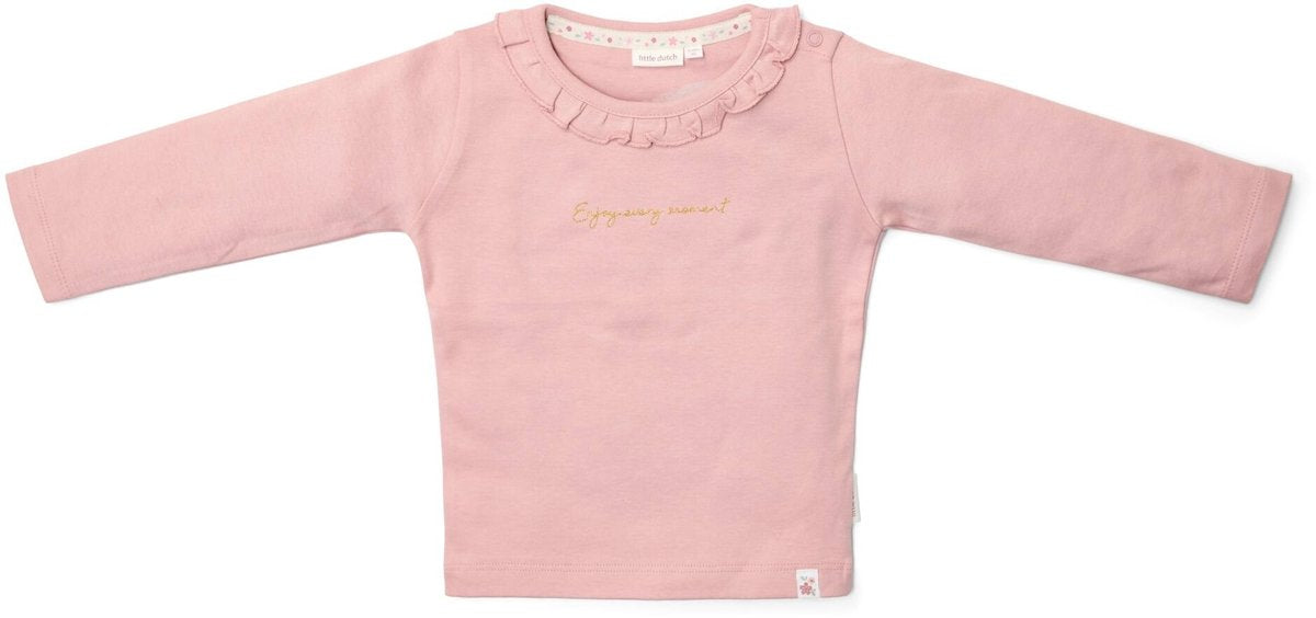 LITTLE DUTCH T-shirt lange mouw - velvet rouge - 92