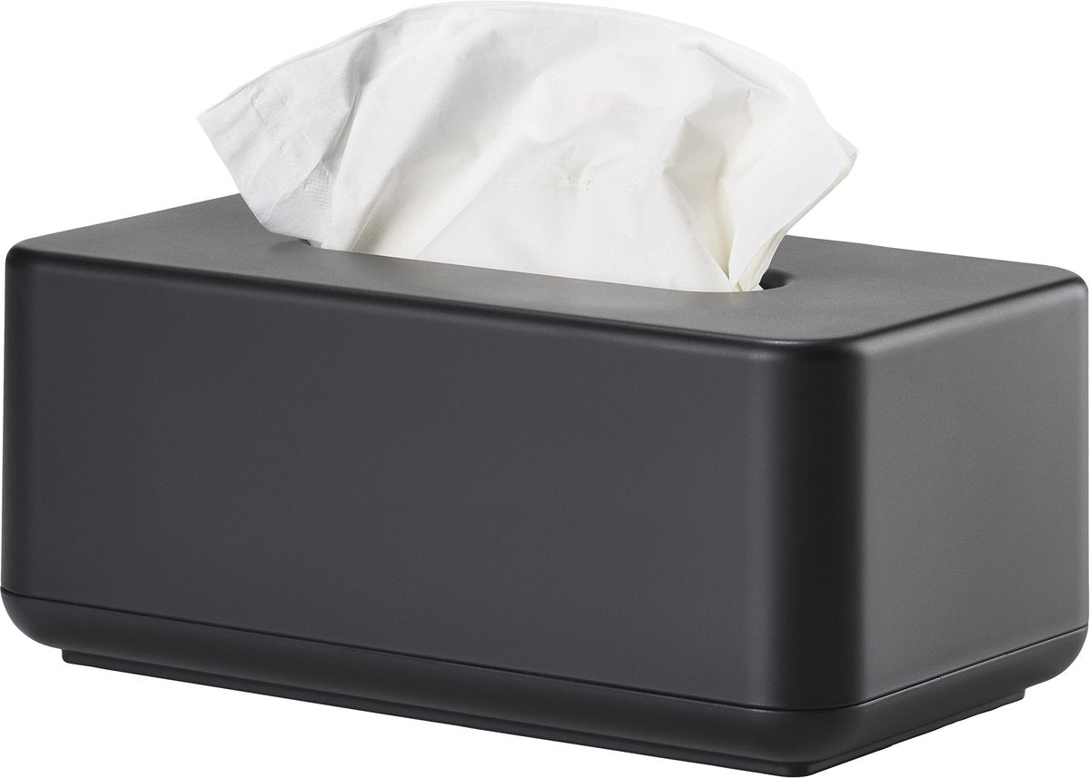 ZONE Ume tissuebox - 25,6x14x10,7cm - zwart