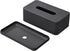 ZONE Ume tissuebox - 25,6x14x10,7cm - zwart