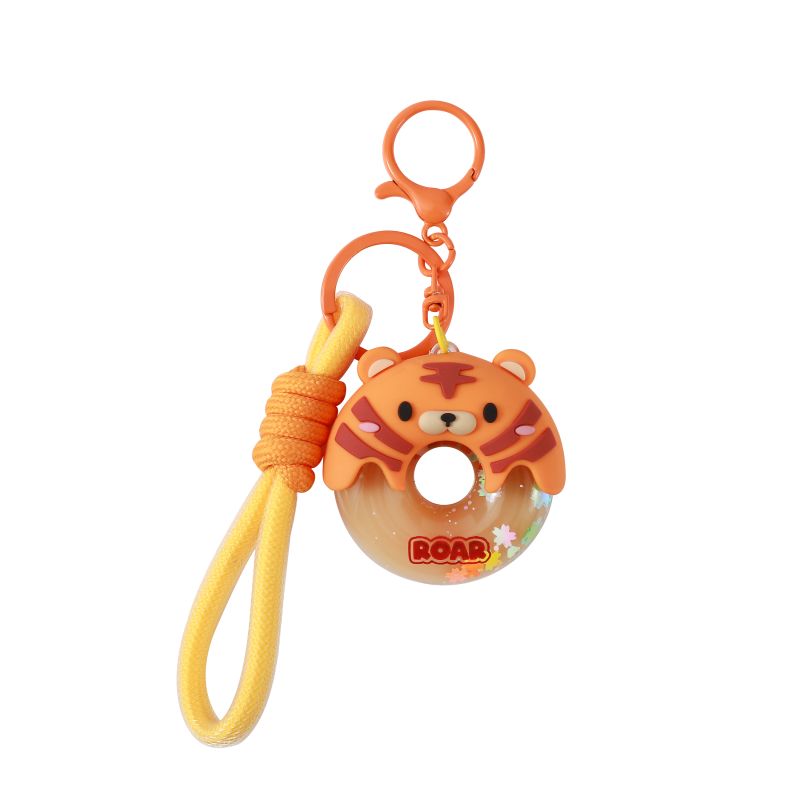 Donut keychain TIGER