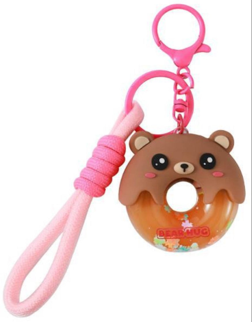 Donut keychain BEAR