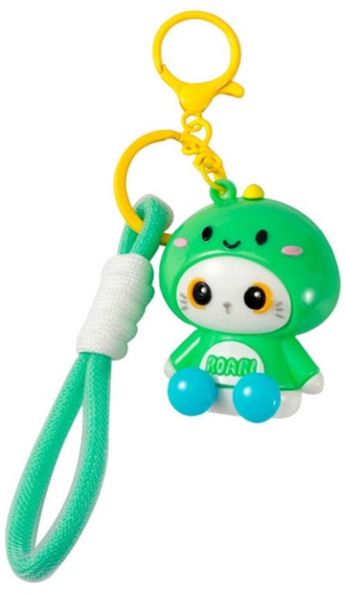Hoodie keychain HELLO DINO
