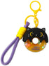 I-TOTAL Donut keychain - black cat