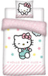 HELLO KITTY Dekbedovertrek 140x200cm - 100% katoen