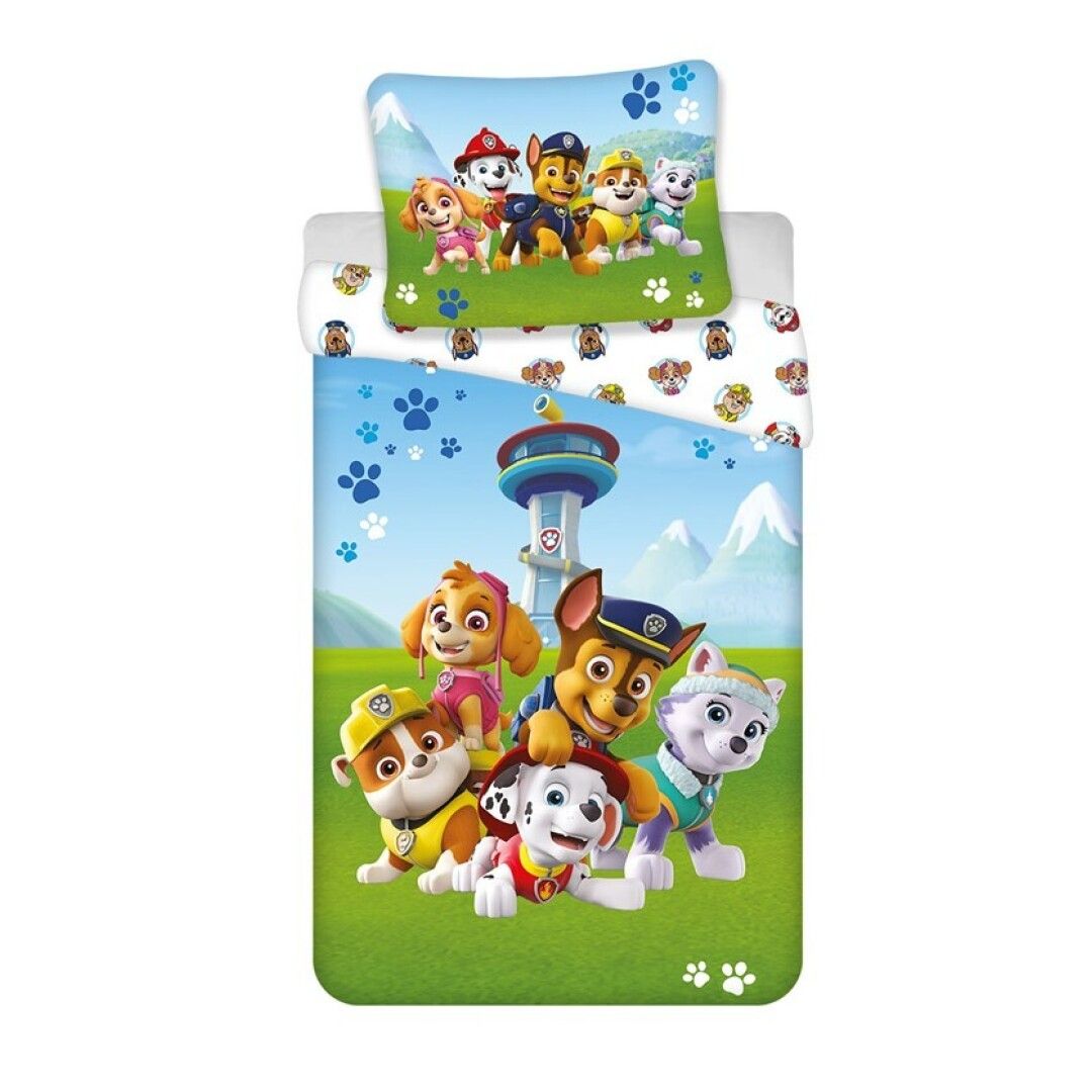 PAW PATROL Dekbedovertrek 140x200cm - 100% katoen