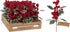 Kerst bessentak 30cm - rood