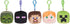 MINECRAFT Pluche bag clip 8cm - ass. (prijs per stuk)