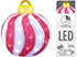 Kerstverlichting bal acryl LED 39cm - rood