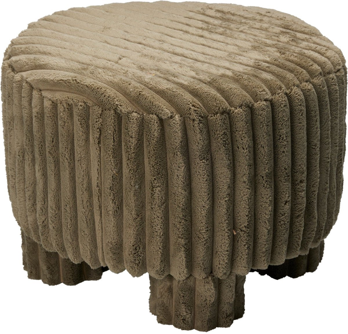Kruk 40x29cm - olijf groen