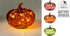 Pompoen deco LED 13cm - ass. (prijs per stuk)