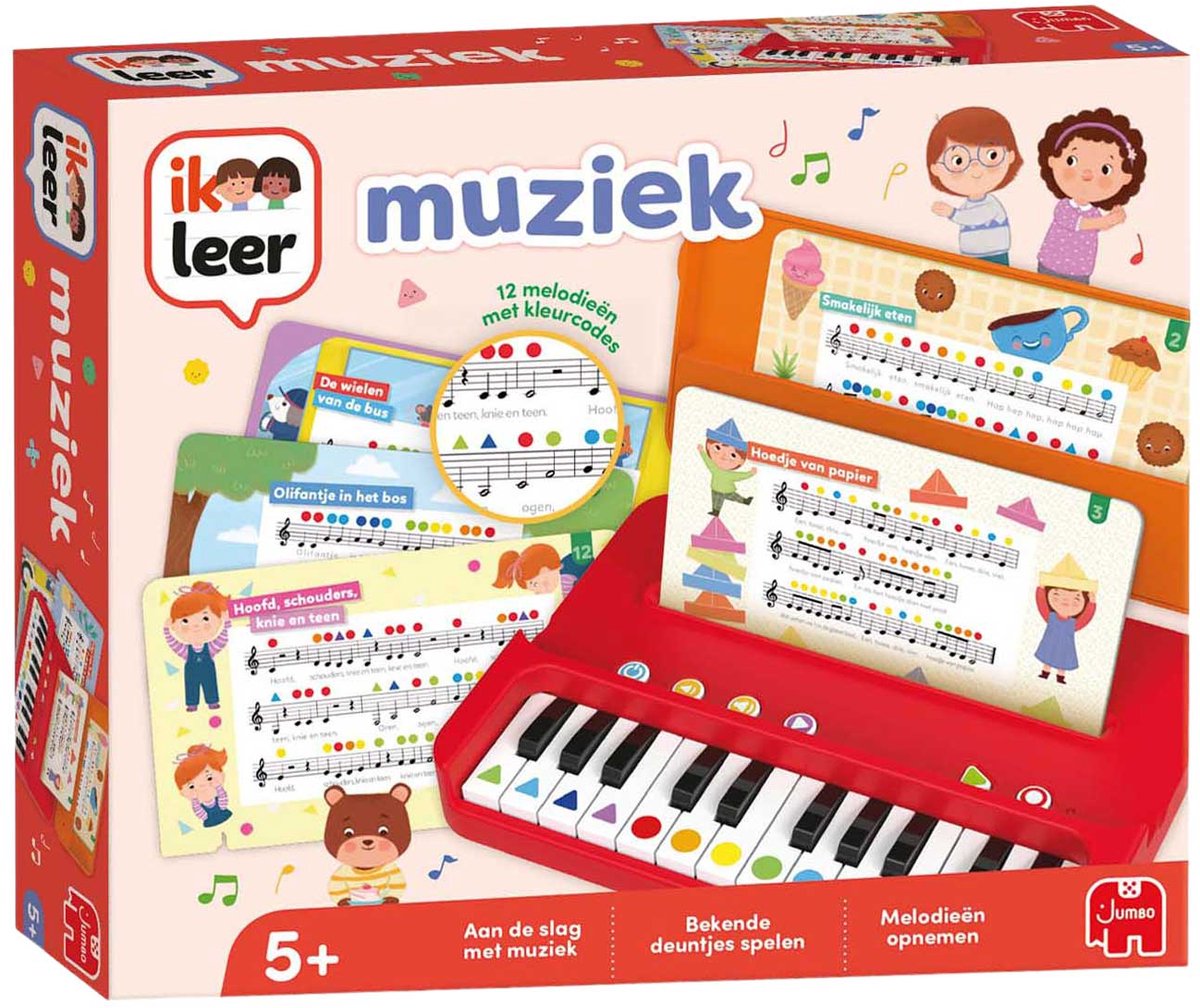 JUMBO Muzikale koffer - ik leer muziek