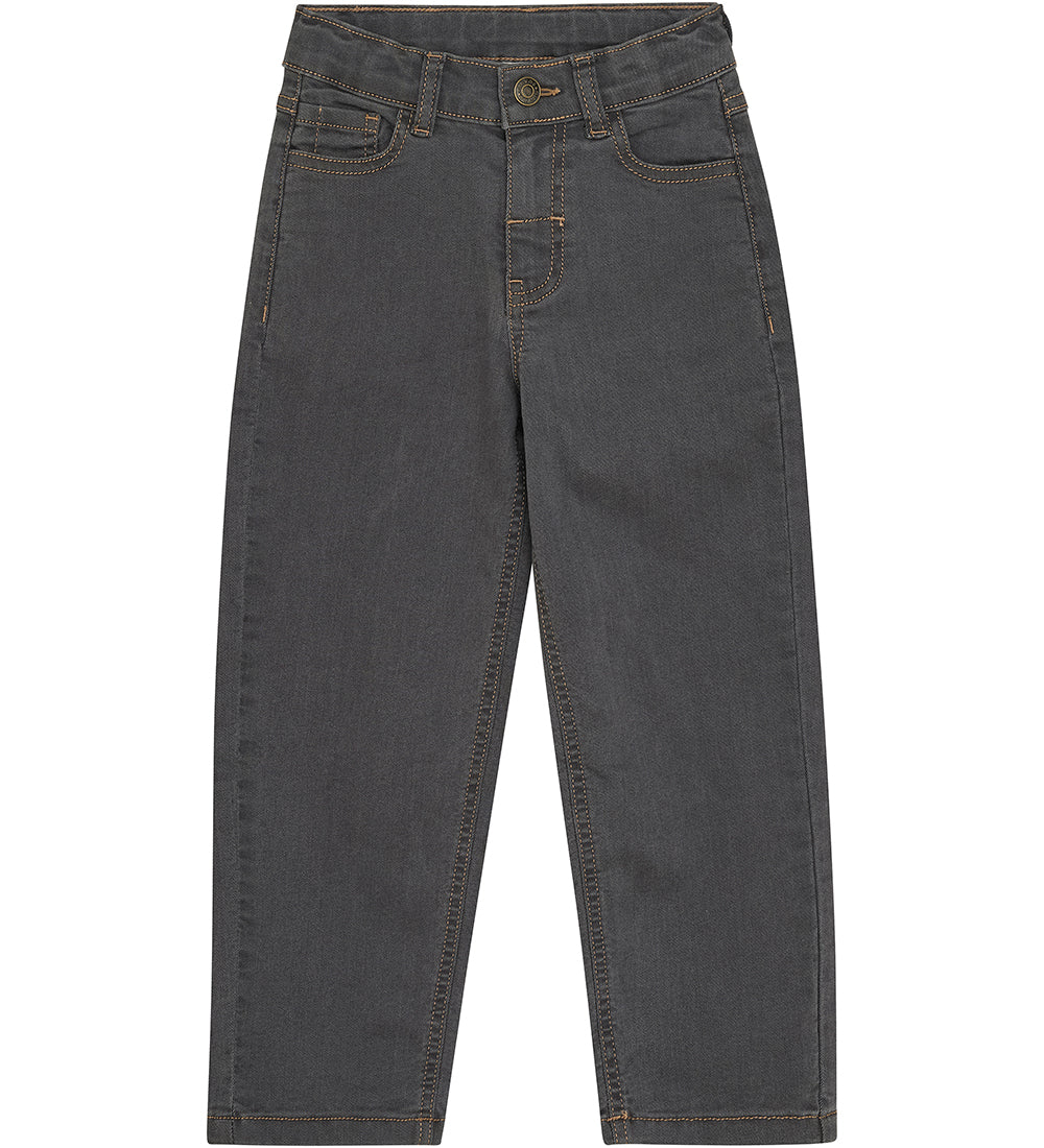 MINYMO B Jeans regular - grey black - 128