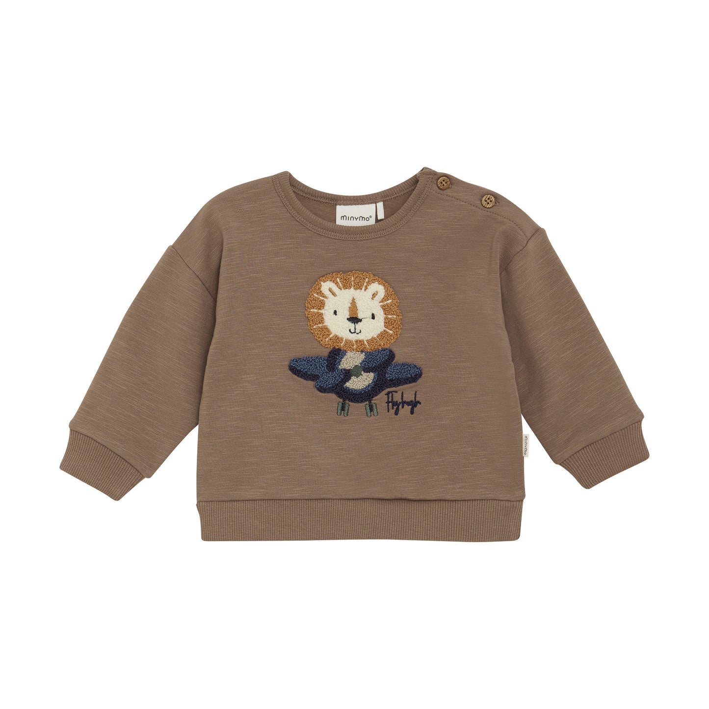 MINYMO Sweatshirt LS - caribou - 62