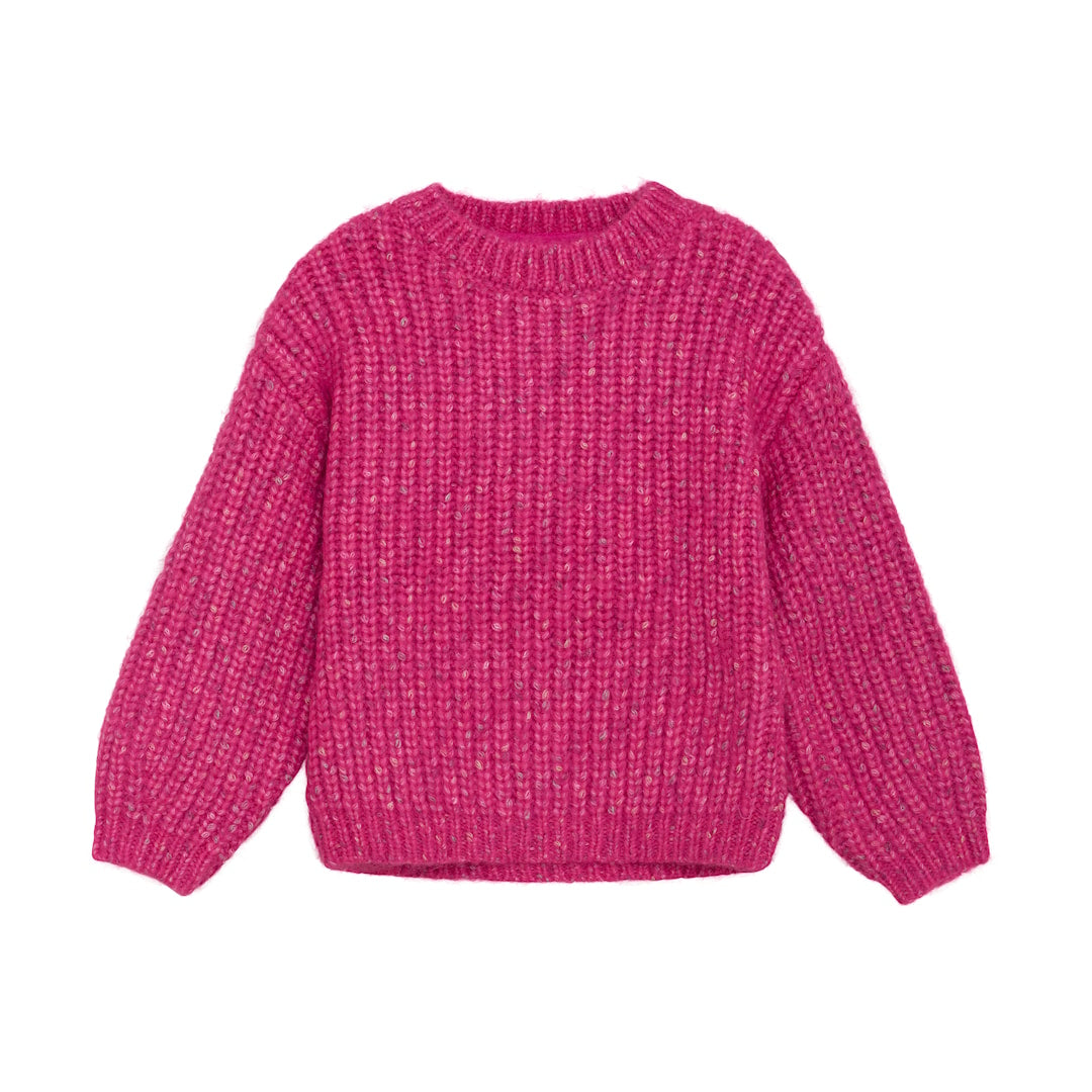 MINYMO G Pullover knit - fuchsia fedora - 122