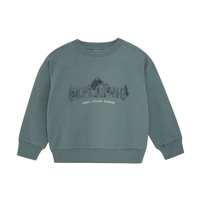 EN FANT B Sweatshirt - balsam green - 140