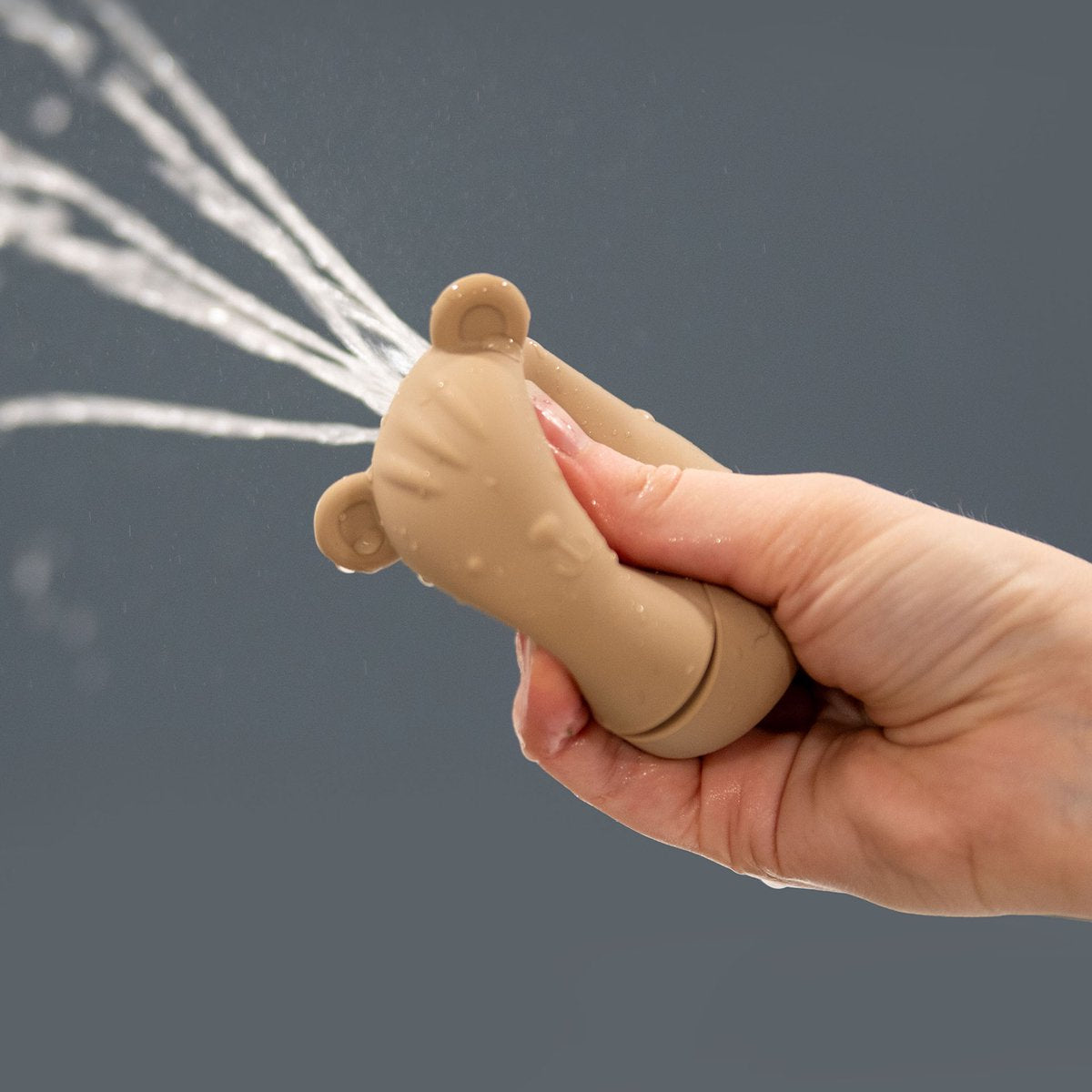 TICKIT Silisoft - dierlijke waterspuiters - aarde kleuren