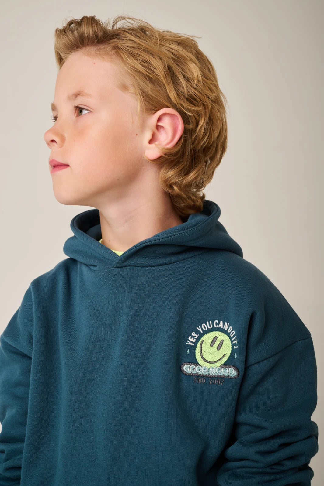 TND B Sweater SHOOTER - groenblauw - 104