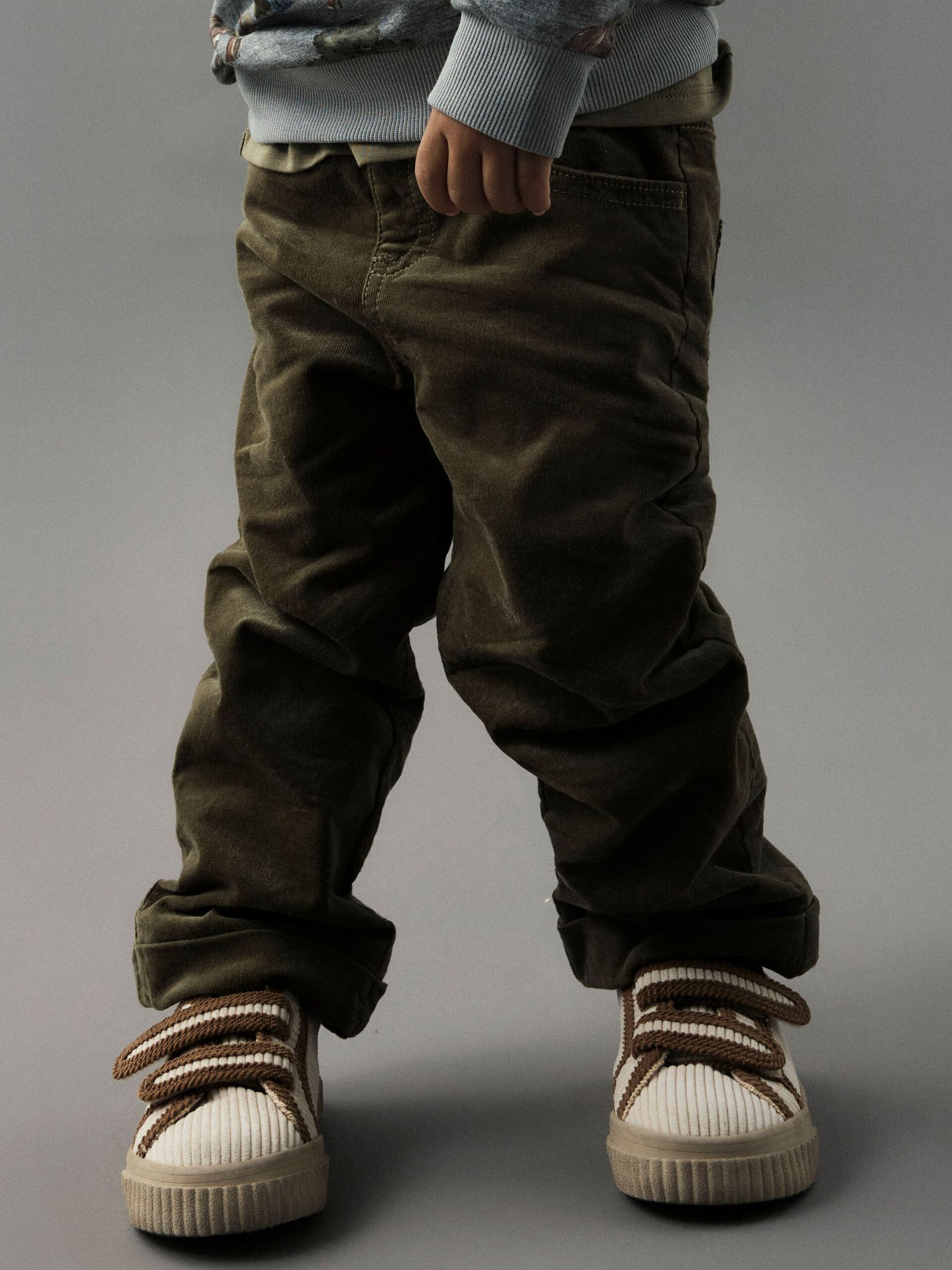 NAME IT B NMMBEN Cord WL broek 6720-YT  - mermaid - 98