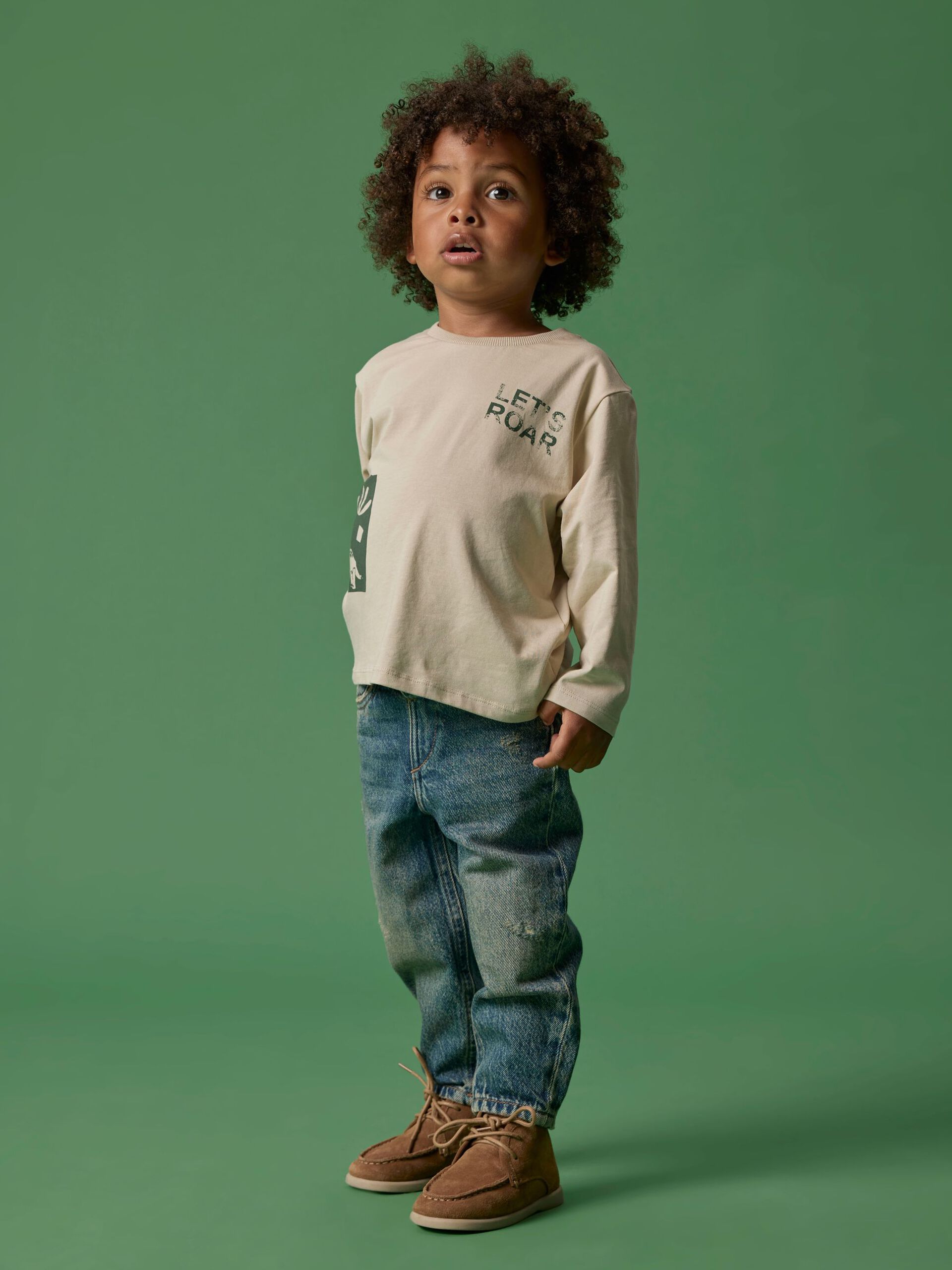 NAME IT B NMMNIKLAUS Longsleeve - island fossil - 86