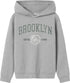 NAME IT B NKMNEWI Longsleeve sweat - grey mel.- 146/152